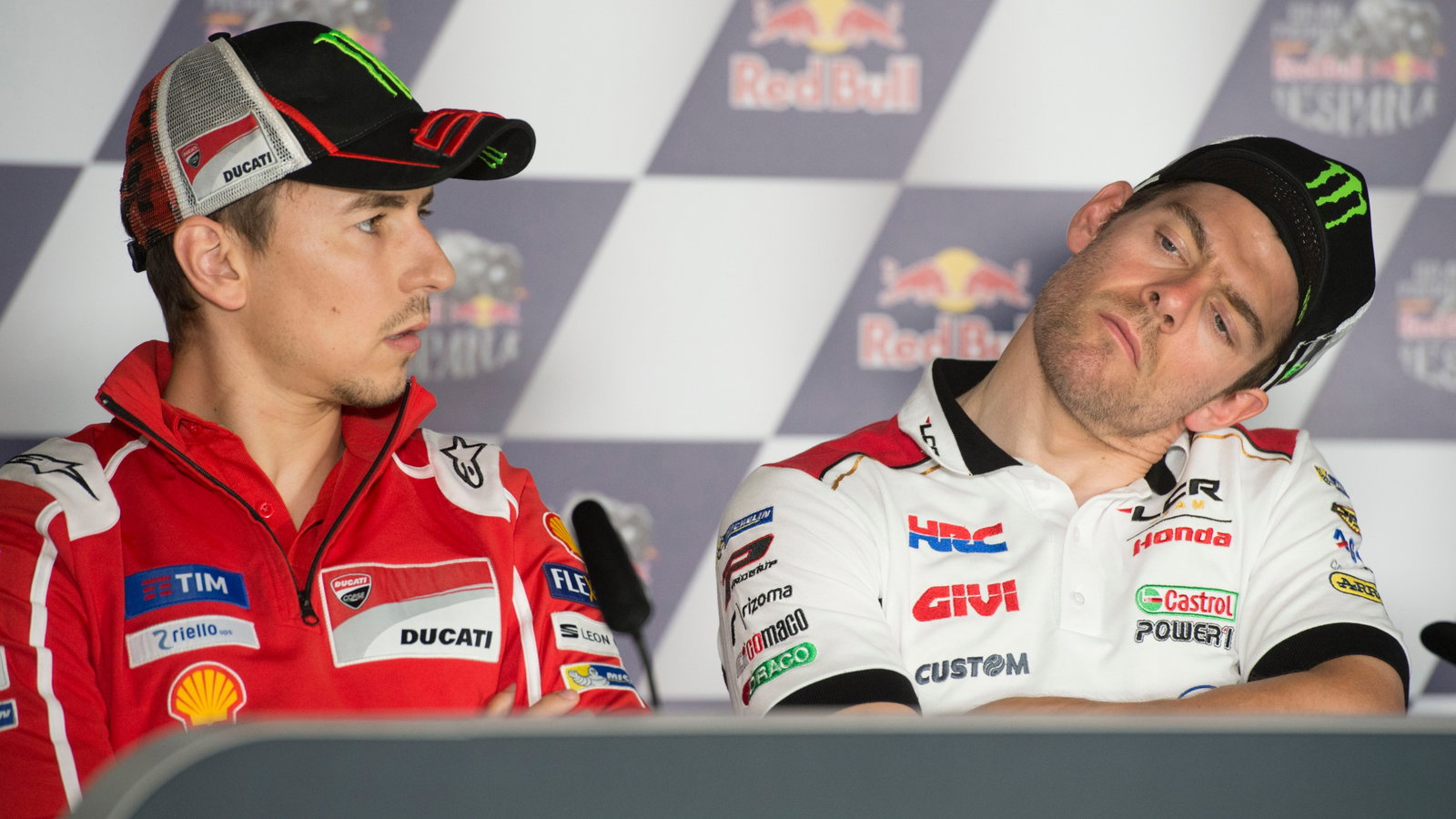 Cal Crutchlow, Jorge Lorenzo